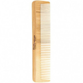 TEK Natural Ash Wood Thick and Very Thick Comb Koka matu ķemme ar šauriem un platiem zobiem, liela