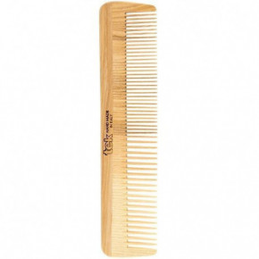 TEK Natural Ash Wood Thick and Very Thick Comb Plaukų šukos su siaurais ir plačiais dantukais