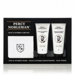 Percy Nobleman Face & Stubble Care Kit Veido ir barzdos priežiūros rinkinys Rinkinys