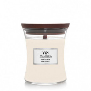 WoodWick Vanilla Musk Candle Žvakė Medium