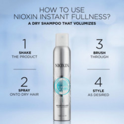 Nioxin INSTANT FULNESS Dry Cleanser Sausas plaukų šampūnas, suteikiantis apimties 180ml