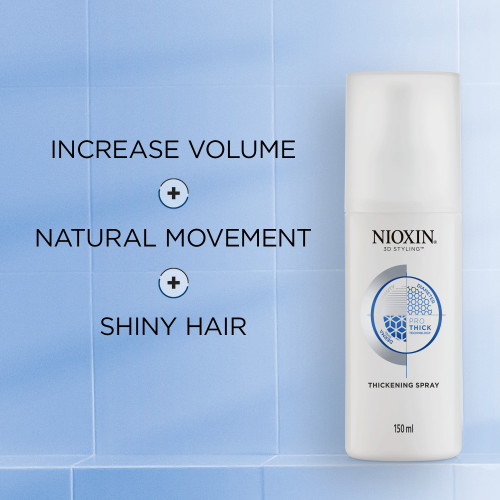 Nioxin 3D Styling Thickening Spray Tekstūros ir apimties suteikiantis purškiklis 150ml