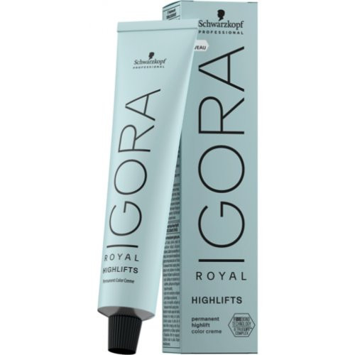 Schwarzkopf Professional Igora Royal Highlifts Permanent Color Creme Plaukų dažai - pažeista pakuotė 60ml