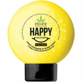 Hempz Happy Collection Sweet Pineapple & Honey Melon Exfoliating Body Wash 250ml