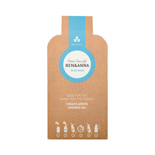 Ben&Anna Create Shower Gel Flakes Natūralūs dušo želė dribsniai 40g