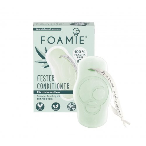 Foamie Bar Aloe You Vera Much Kietasis kondicionierius plaukams 80g