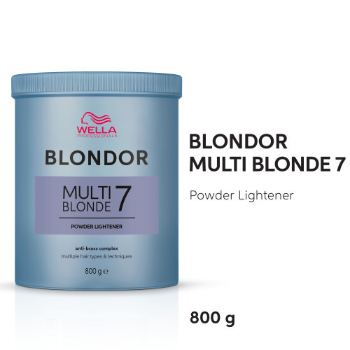 Wella Professionals Blondor Multi Blonde 7 Powder Šviesinimo milteliai 400g