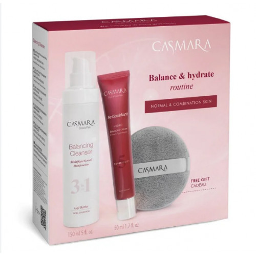 Casmara Antioxidant Cream Preventing & Hydrating Veido priežiūros priemonių rinkinys Rinkinys