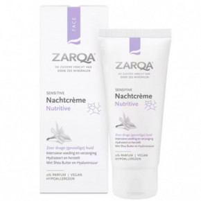 Zarqa Anti-Ageing Nutritive Night Cream Maitinamasis naktinis veido kremas 50ml