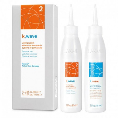 Lakme K.WAVE 2 Waving System Cheminio garbanojimo rinkinys Rinkinys