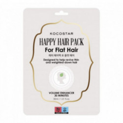 Kocostar Happy Hair Pack for Flat Hair Kaukė ploniems plaukams 30ml