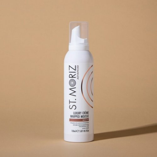 St. Moriz Advanced Luxury Creme Whipped Mousse Kreminės savaiminio įdegio putos 150ml