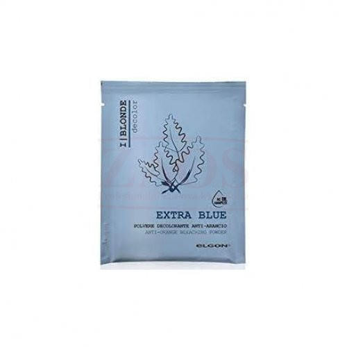 Elgon Extra Bue Anti-Orange Bleaching Powder Plaukų šviesinimo milteliai 50g