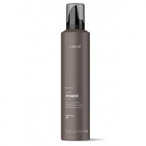 Lakme K.FINISH Power Strong Hold Mousse Stiprios fiksacijos putos 300ml