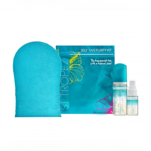 St.Tropez Self Tan Purity Kit Tropinio kvapo savaiminio įdegio startinis rinkinys Rinkinys