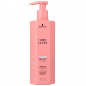 Schwarzkopf Professional Fibre Clinix Fortify Shampoo Nostiprinošs šampūns bojātiem matiem 300ml