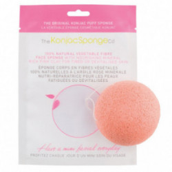 The Konjac Sponge Veido kempinėlė su rožiniu moliu 