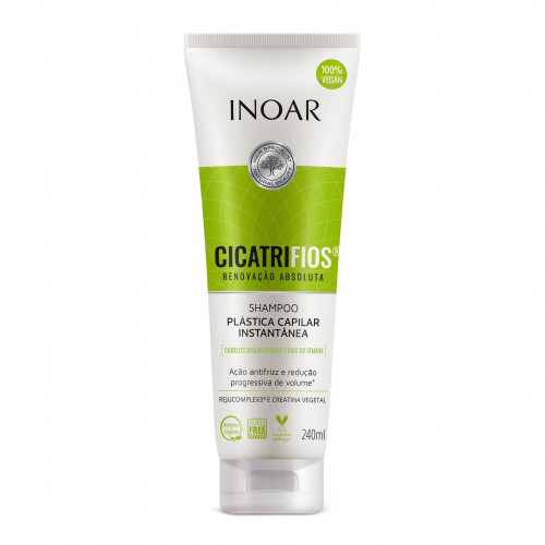 Inoar CicatriFios Shampoo Plauko struktūrą atkuriantis šampūnas 250ml