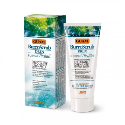 Guam Dren Burro Face Scrub Drenuojančio poveikio šveitiklis 200ml