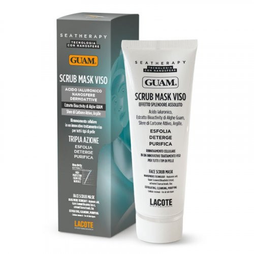 Guam Seatherapy Face Scrub Veido kaukė ir šveitiklis 3in1 75ml