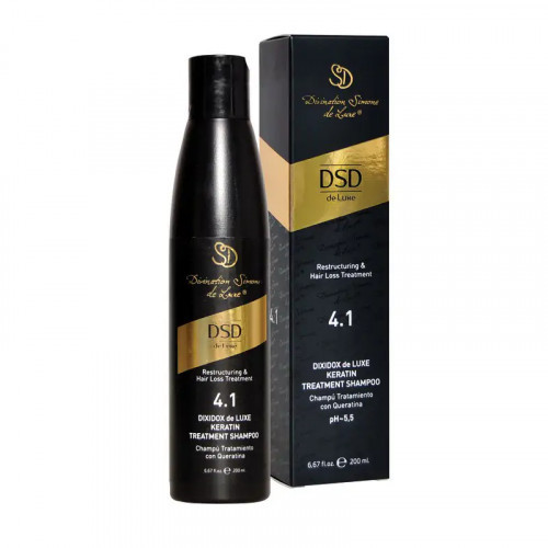 DSD de Luxe 4.1 Treatment Shampoo Atstatantis šampūnas su keratinu 200ml