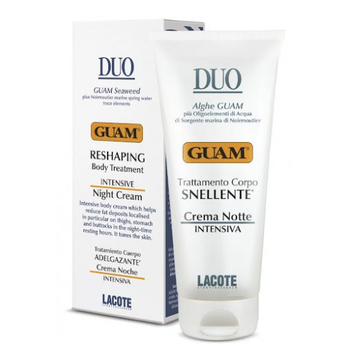 Guam Duo Reshaping Body Night Cream Modeliuoajntis naktinis kremas kūnui 200ml