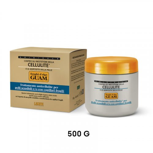 Guam Anti-Cellulite Mask Anticeliulitinė dumblių kaukė jautriai odai 500g