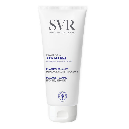 SVR Psoriasis Xerial DM Priemonė su šlapalu ir egzopolisacharidais simptominiam psoriazės gydymui 200ml