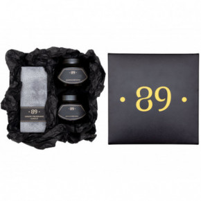 Aromatic 89 Body Care & Perfumed Candle Set Kūno priemonių ir palmių vaško žvakės rinkinys Ohena (Gold)