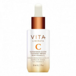 Vita Liberata Sunkissed Glow Tanning Drops Savaiminio įdegio serumas veidui su vitaminu C 30ml