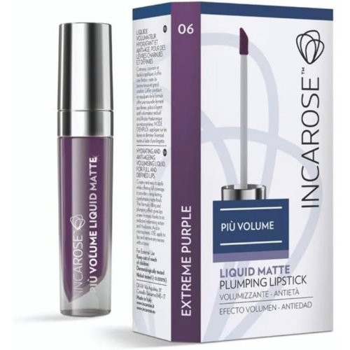 Incarose Plumping Lipstick Putlupo suteikiantys skysti matiniai lūpų dažai 4ml