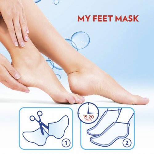 Incarose Ultra Hydrating Socks Intensyviai drėkinanti pėdų kaukė 18ml