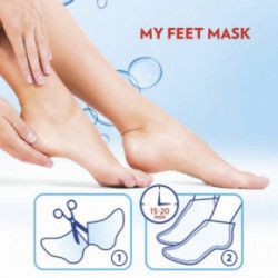 Incarose Ultra Hydrating Socks Intensyviai drėkinanti pėdų kaukė 18ml