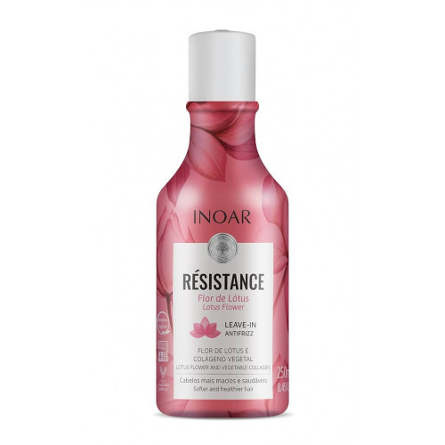 Inoar Resistance Flor de Lotus Shampoo Regeneruojantis blizgesio suteikiantis šampūnas 250ml