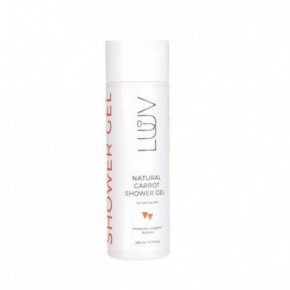 Luuv Natural Refreshing Carrot Shower Gel 200ml