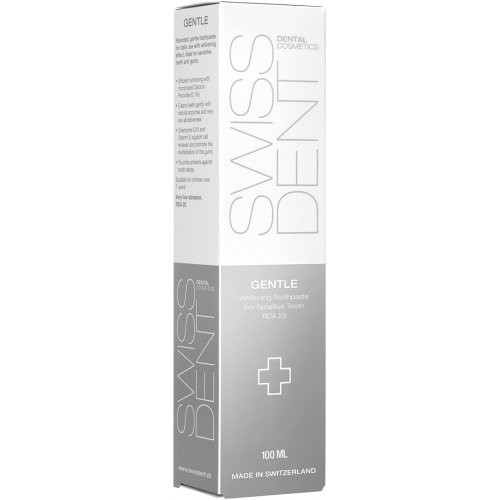 Swissdent Gentle Whitening Toothpaste Švelniai balinanti dantų pasta 100ml