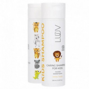 Luuv Caring Shampoo For Kids Vanilla Lastešampoon, vanilje 200ml
