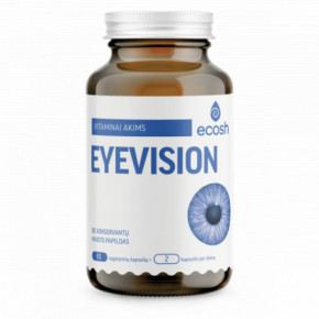 Ecosh Eyevision Toidulisand nägemise parandamiseks 90 kapslit