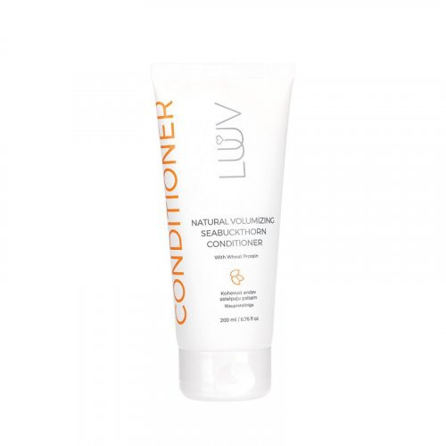 Luuv Natural Volumizing Seabuckthorn Conditioner Natūralus apimties suteikiantis plaukų kondicionierius su šaltalankiais 200ml