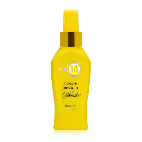 It's a 10 Haircare Miracle Leave-in Conditioner For Blondes Nenuskalaujama atstatomoji priemonė 59ml