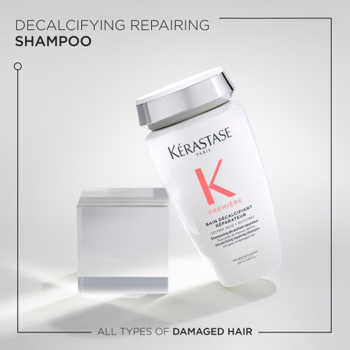 Kérastase Première Bain Decalcifiant Reparateur Shampoo Pažeistų plaukų šampūnas 250ml