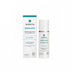 Sesderma Sesbalance Mattifying Gel PLUS Matizuojantis veido gelis 30ml