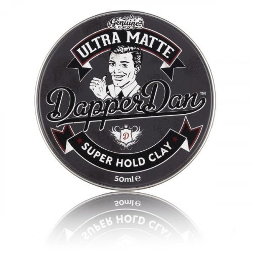 Dapper Dan Ultra Matte Super Hold Clay Itin stiprios fiksacijos matinis modeliavimo molis 100ml