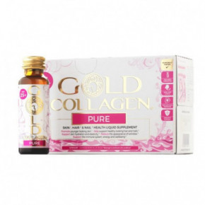 Gold Collagen Pure 25+ Food Supplement Geriamasis kolagenas odai, nagams ir plaukams 10x50ml