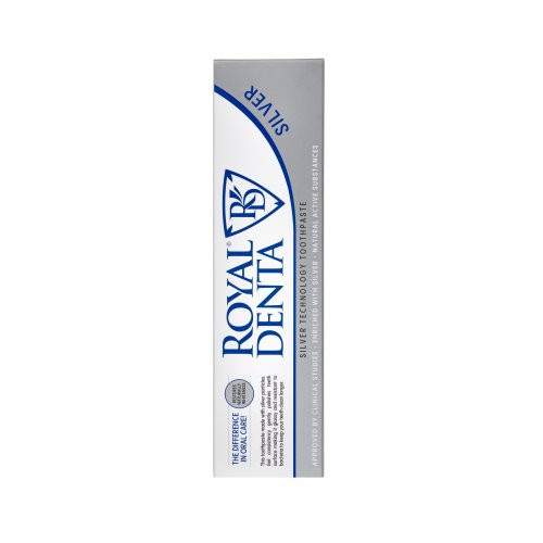 Royal Denta Toothpaste With Silver Dantų pasta su sidabru 130 g