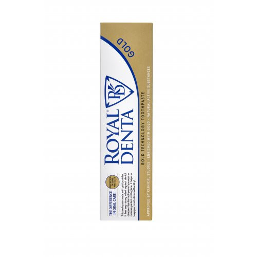 Royal Denta Toothpaste With Gold Dantų pasta su auksu be fluoro 130 g