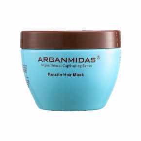 Arganmidas Keratin Hair Mask Plaukų gyvybingumą atkurianti kaukė 300ml