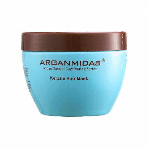 Arganmidas Keratin Hair Mask Plaukų gyvybingumą atkurianti kaukė 300ml