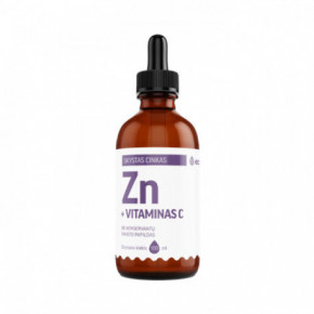 Ecosh Liquid Zinc With Vitamin C Vedel tsink koos c-vitamiiniga 100ml
