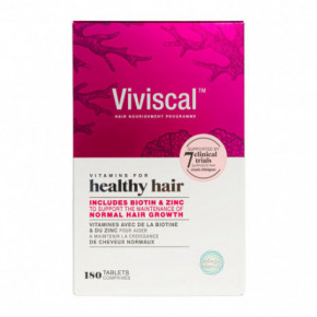 Viviscal Hair Growth Supplements For Women Plaukų augimą skatinantis maisto papildas 180 kapsulių